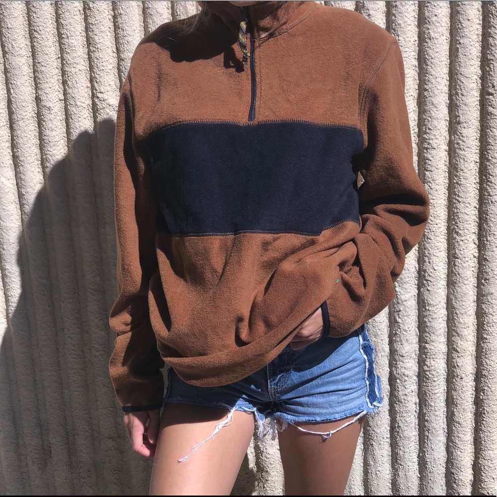 GAP LONG SLEEVE HALF ZIP
